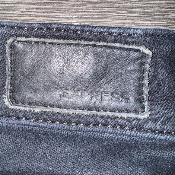 Express Black Distressed Legging High Rise Stretch Denim Size 2R - Picture 6 of 12